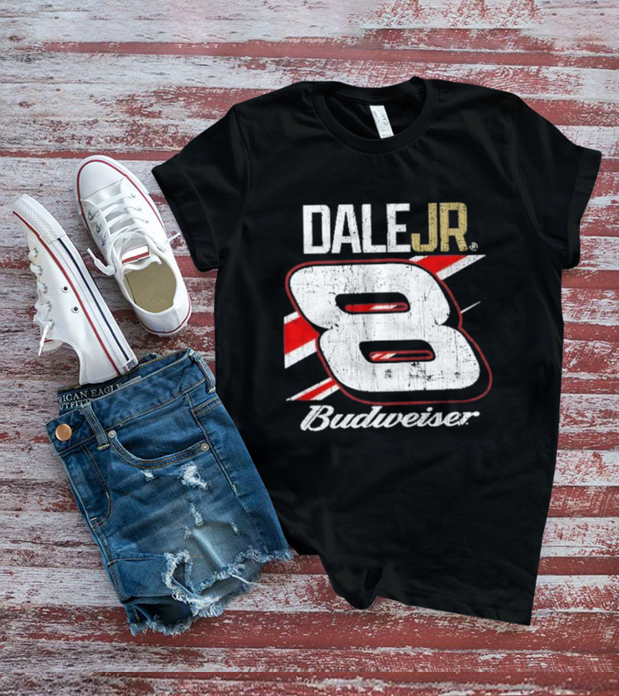 Dale Jr 8 Budweiser Racing T-Shirt
