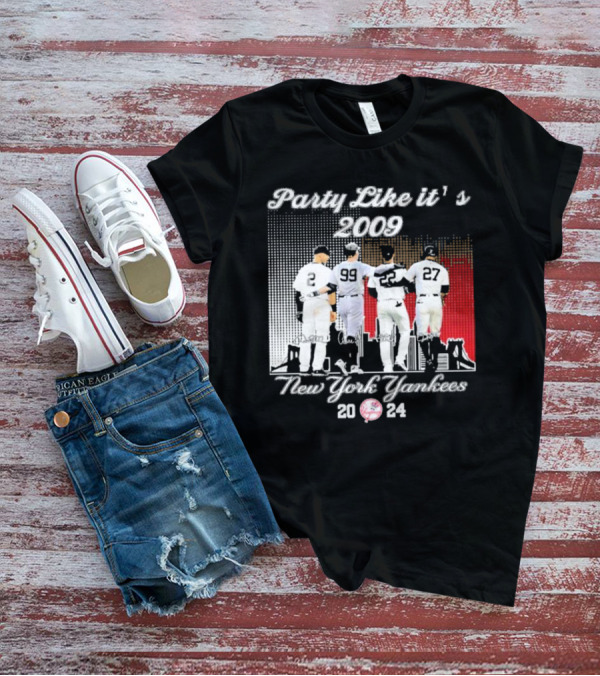 Party Like It’s 2009 New York Yankees Jeter Judge Soto Stanton T-Shirt