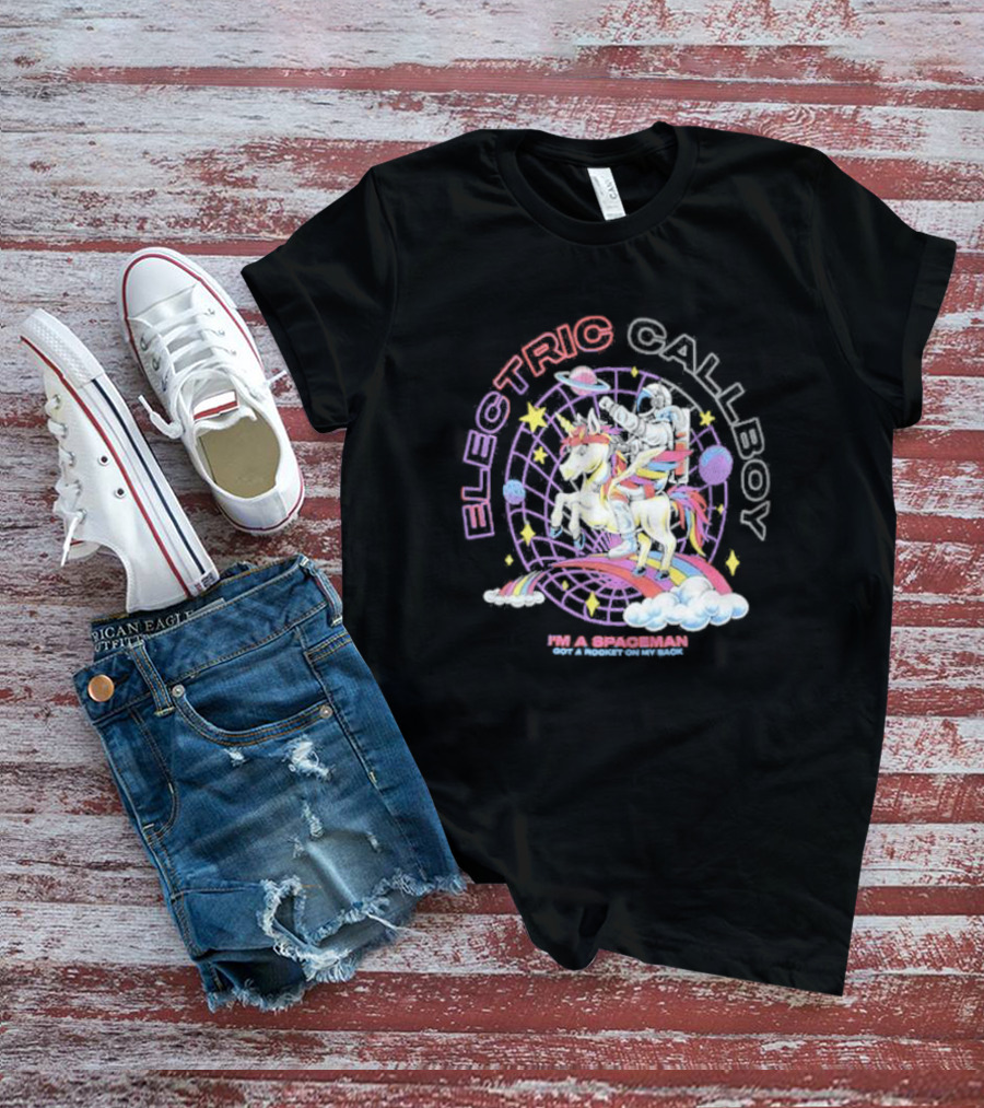 Electric Callboy I'm A Spaceman Got A Rocket On My Back T-Shirt