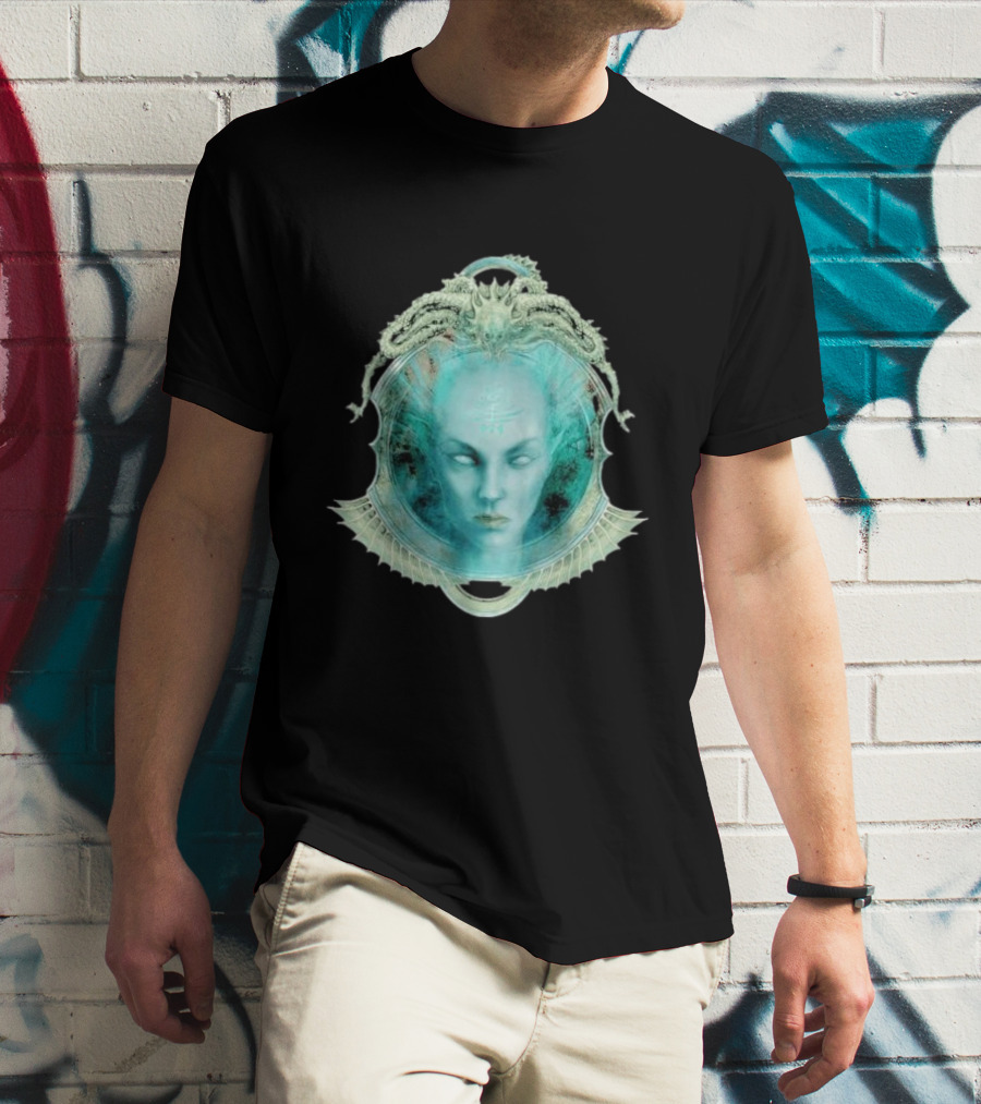 Idoneth Deepkin Namarti Dragon Emblem Fantasy T-Shirt