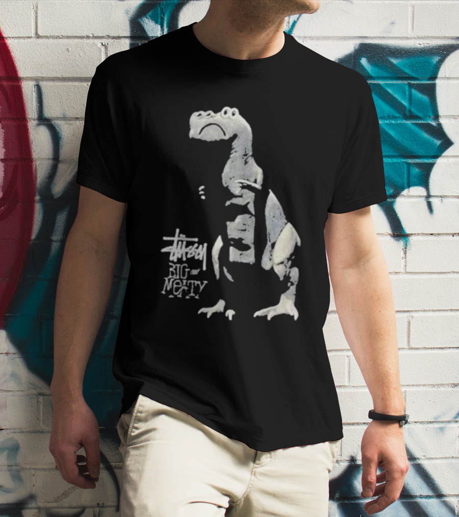 Stussy Big And Meaty Dinosaur T-Shirt
