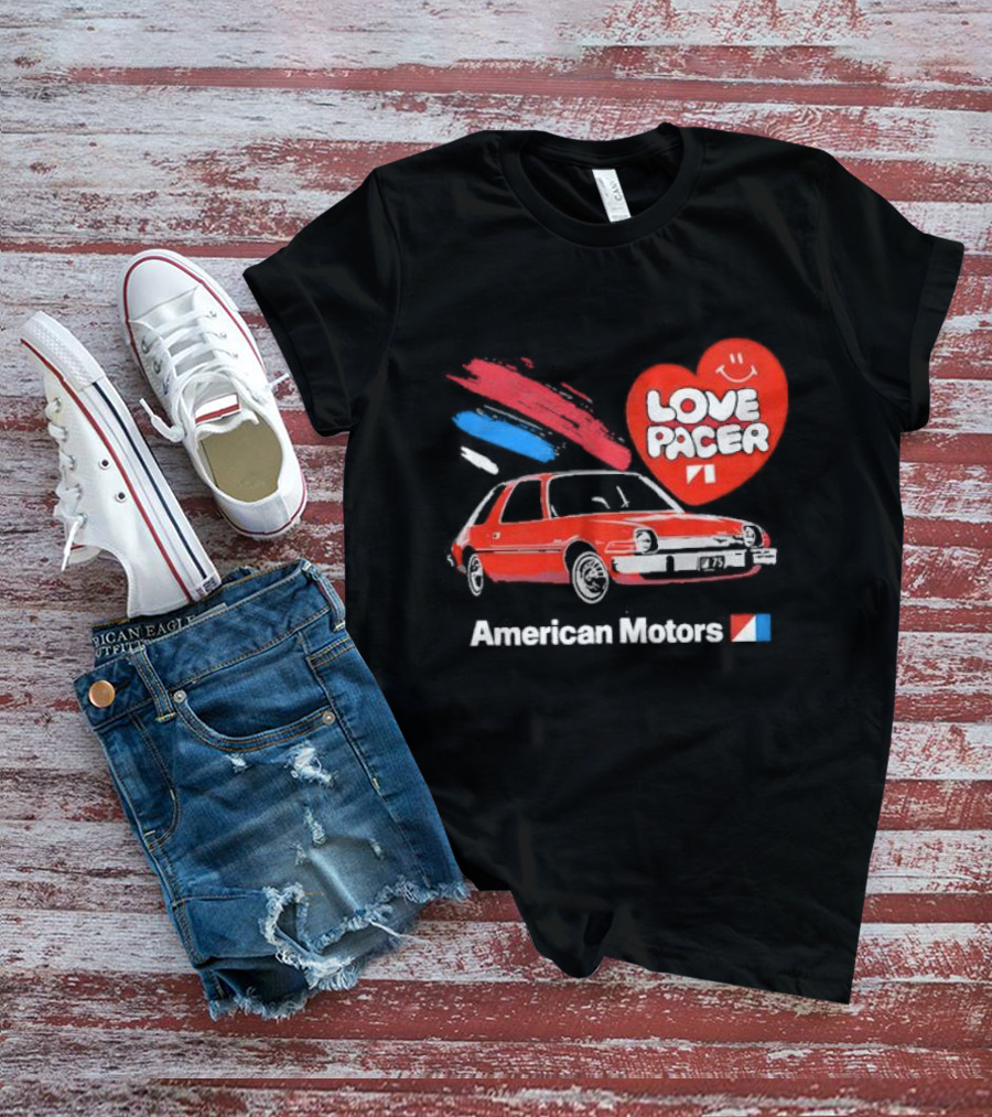 Love Pacer 75 American Motors Retro Style Car T-Shirt