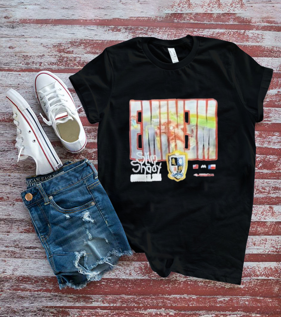 EMINEM Slim Shady Circuit Of The Americas F1 Racing Shield T-Shirt
