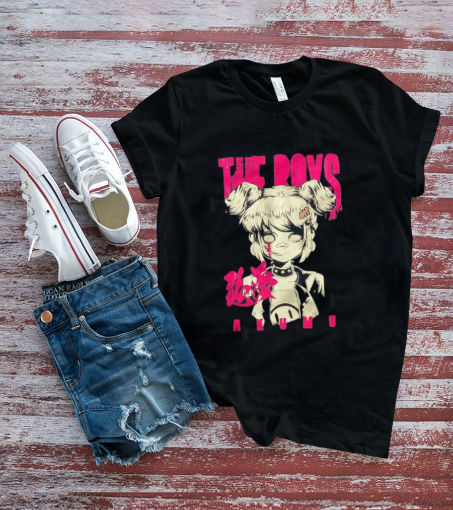 The Boys Akumu Glow In The Dark Em-J Manga Style Girl T-Shirt