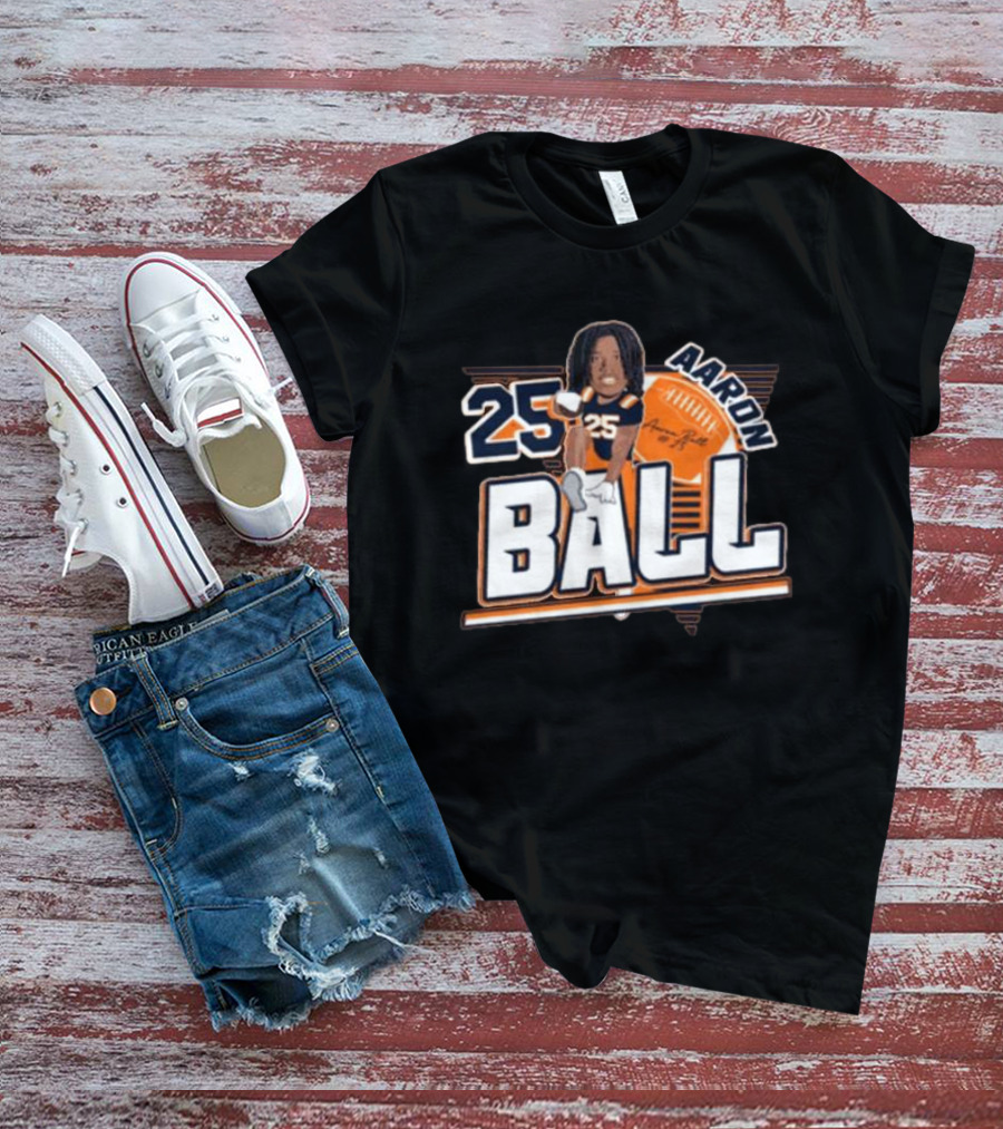 Illinois Aaron Ball 25 Running Back T-Shirt