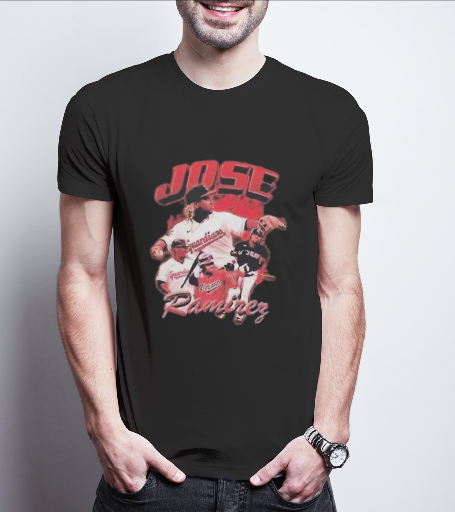 Jose Ramirez Guardians Indians Cleveland T-Shirt