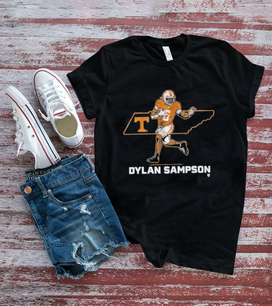 Dylan Sampson Tennessee Football State Star T-Shirt