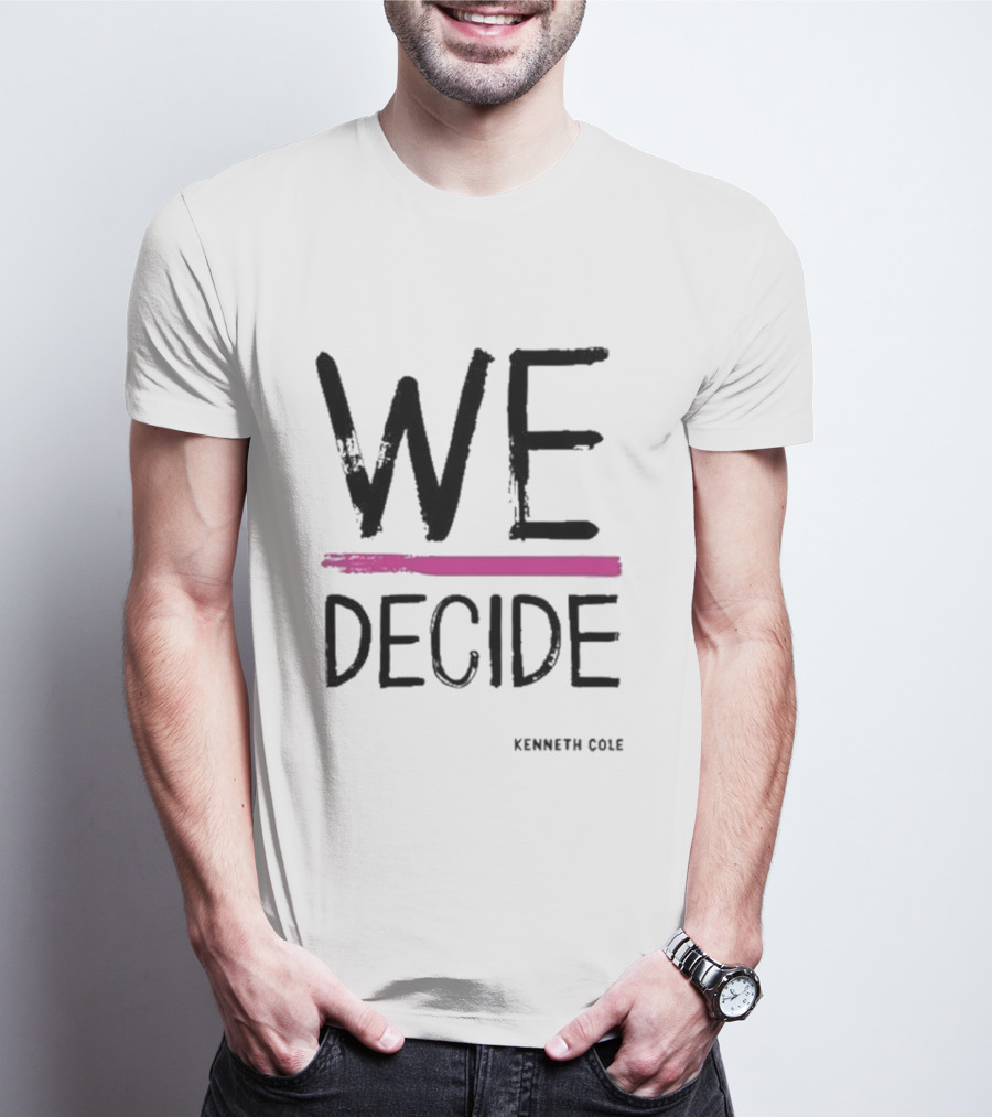 Kenneth Cole We Decide Empowerment Boxy T-Shirt