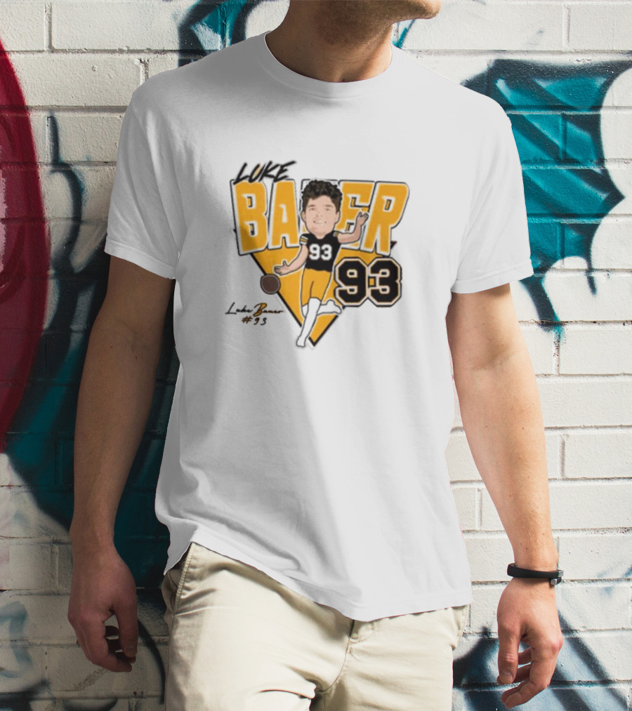 Luke Bauer 93 Missouri Punter T-Shirt