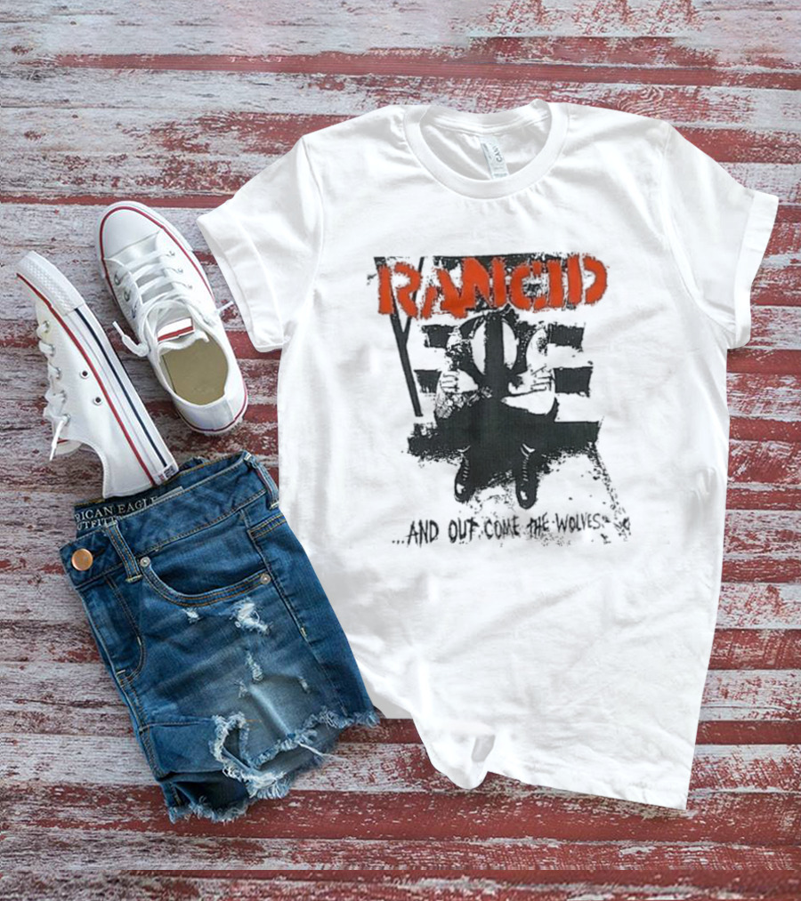Rancid And Out Come The Wolves Punk Album Cover T-Shirt