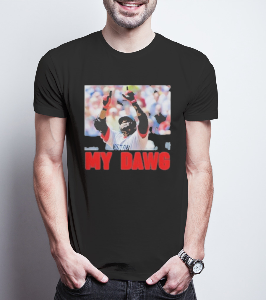 Big Papi My Dawg Boston Sports Baseball My Dawg T-Shirt