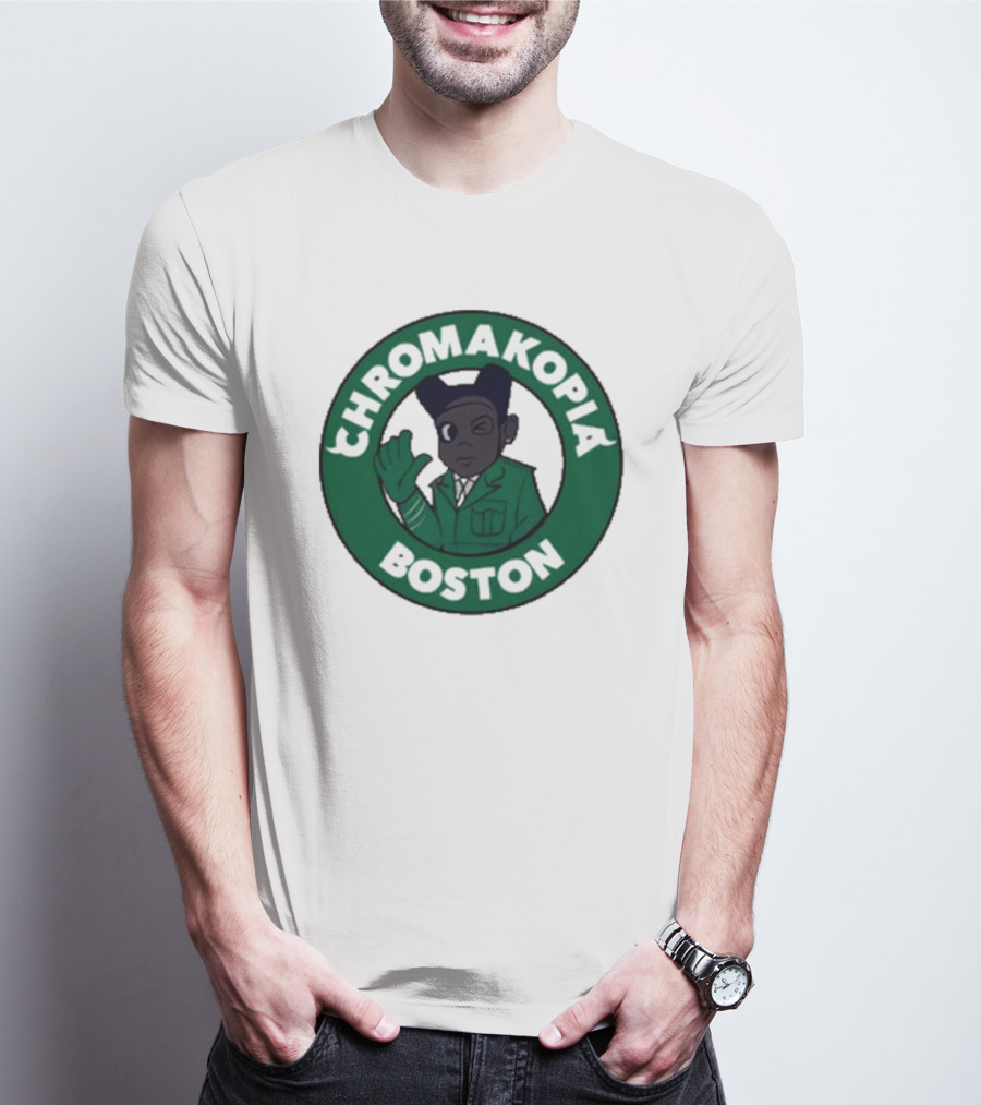 Chromakopia Boston Green Circle Character T-Shirt