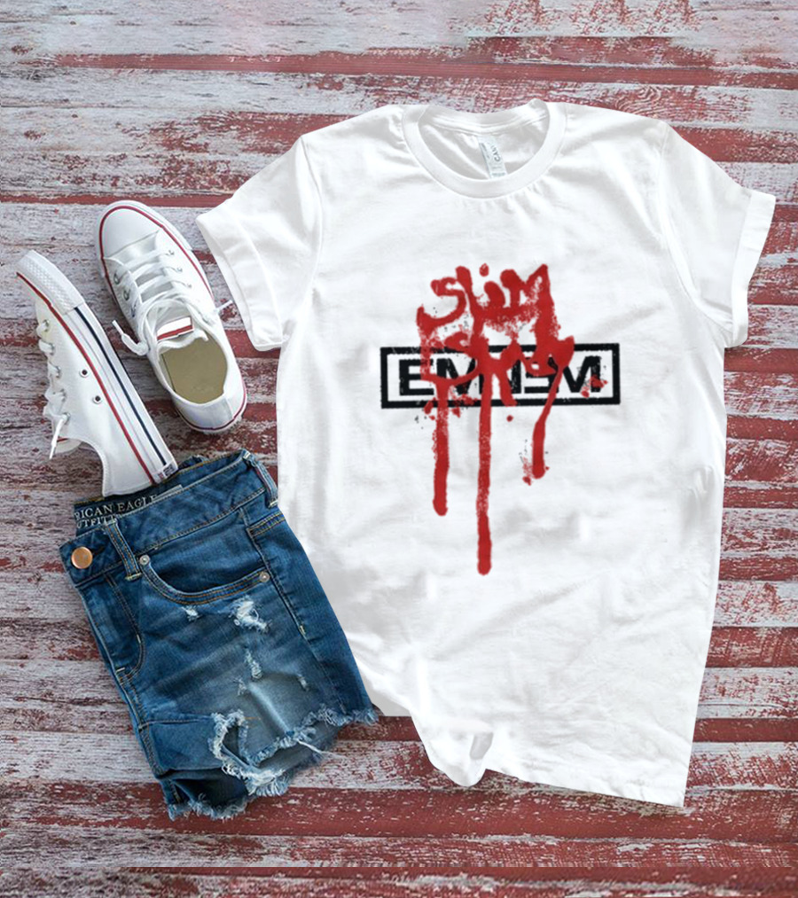 Eminem Slim Shady Blood Scrawl Speak Of The Devil Capsule Tdoss T-Shirt