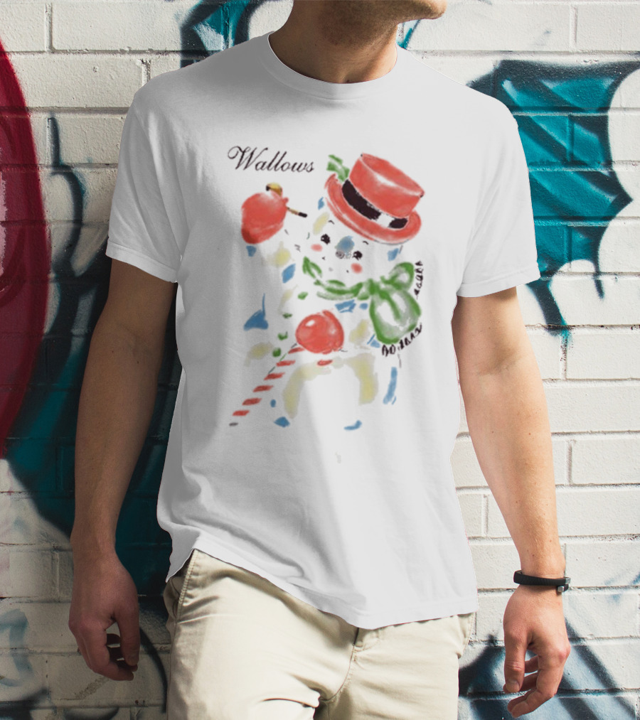 Wallows Snowman Christmas T-Shirt