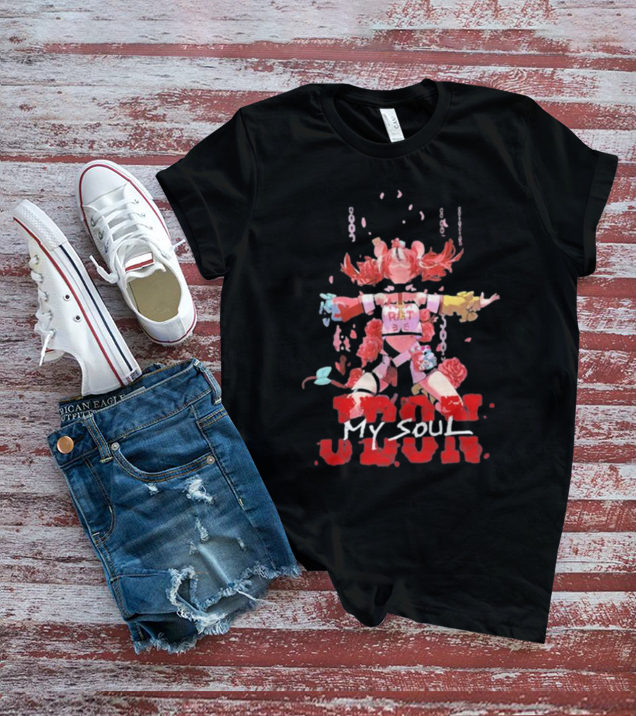 Jdon My Soul R.I.P Art 3E Blossoms Chains T-Shirt