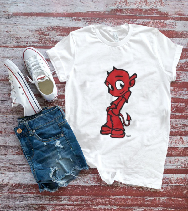 Toro Y Moi Tym Devil Red Cartoon Character T-Shirt