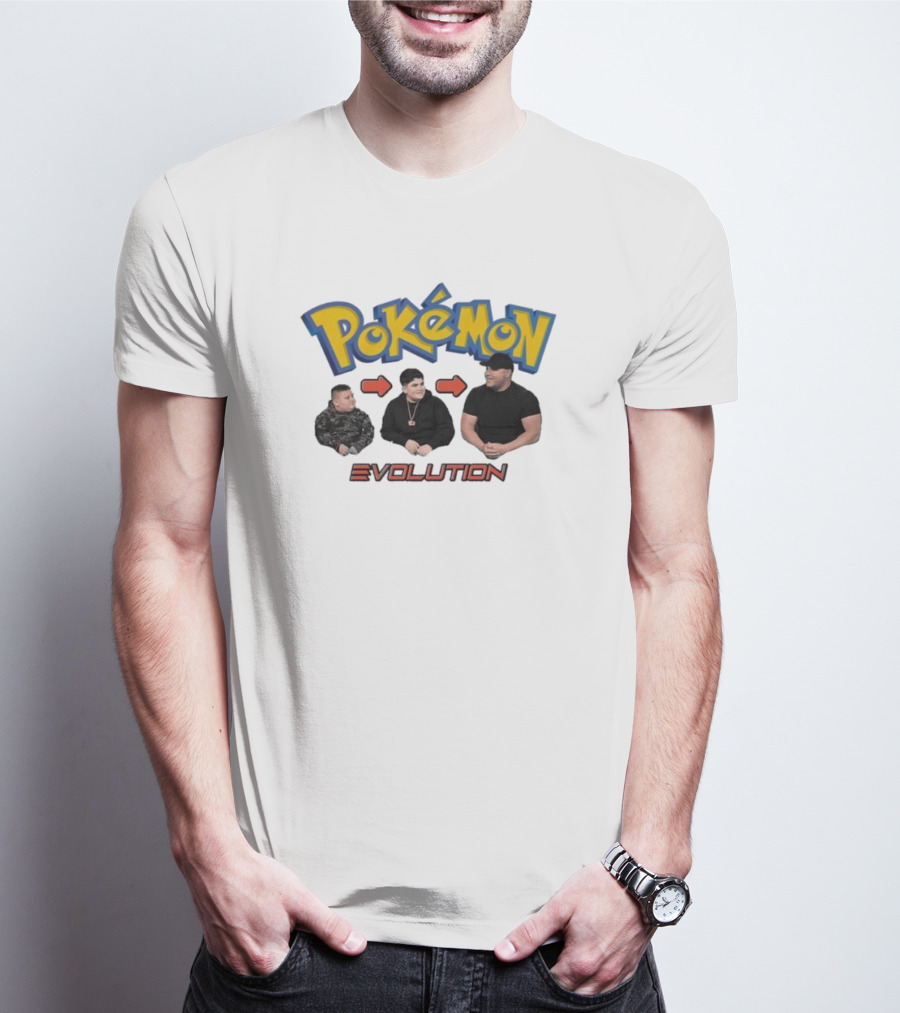 Pokémon Evolution Transformation Journey T-Shirt
