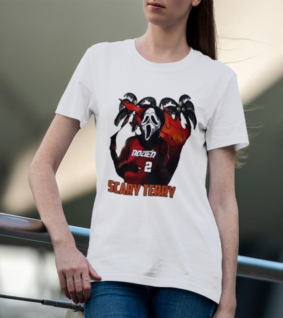 Terry Rozier Scary Terry Nozien 2 Basketball Mexico T-Shirt