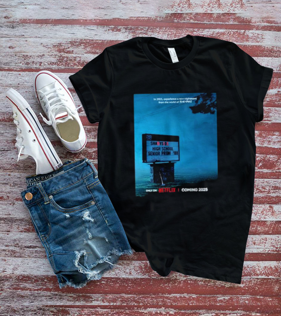 Shadyside High School Senior Prom '88 Netflix Fear Street Coming 2025 T-Shirt
