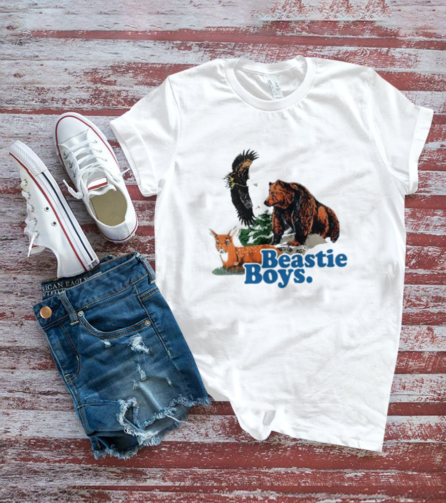 Beastie Boys Animal Bear Eagle Deer T-Shirt