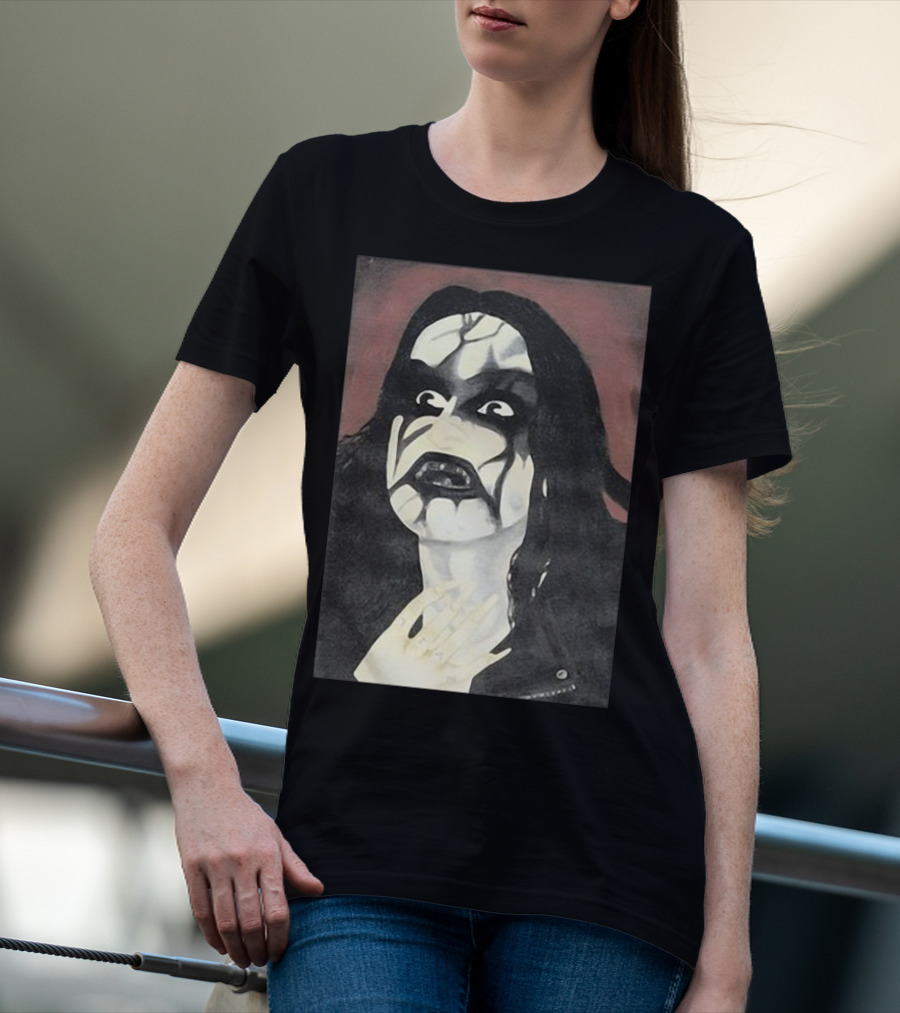 Vi Sonus Veris Nigrae Malitiaes Abruptum It Painting Black Metal Corpse Paint T-Shirt