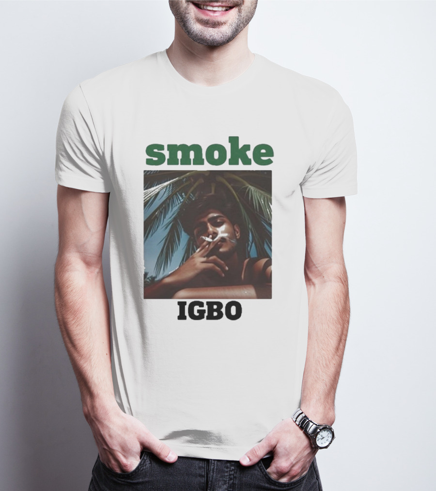 Smoke Igbo Palm Trees T-Shirt