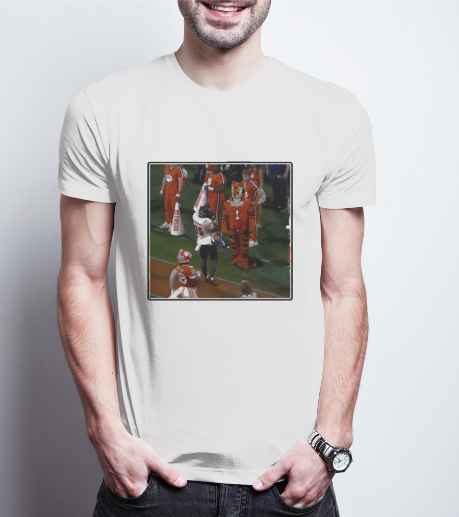 Louisville Victory Dance Night Night Celebration Against Clemson Tiger Mascot T-Shirt