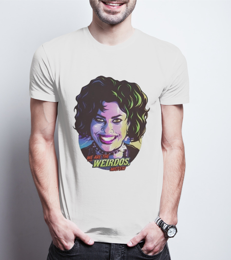 Nancy Downs We Are The Weirdos Mister Comic T-Shirt