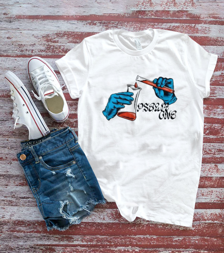 Psalm One Science Of Psalm Beaker And Test Tube T-Shirt