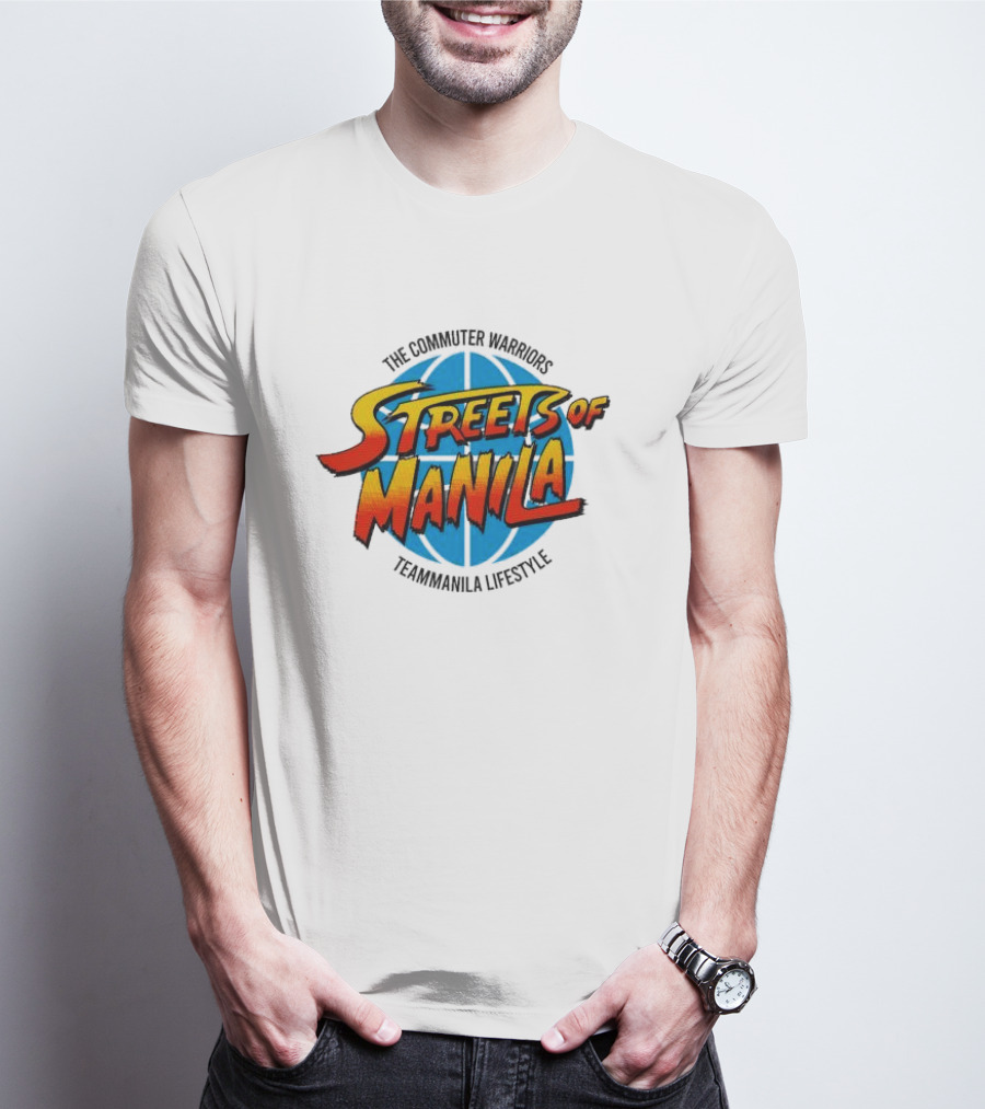 The Commuter Warriors Streets Of Manila TeamManila Lifestyle T-Shirt