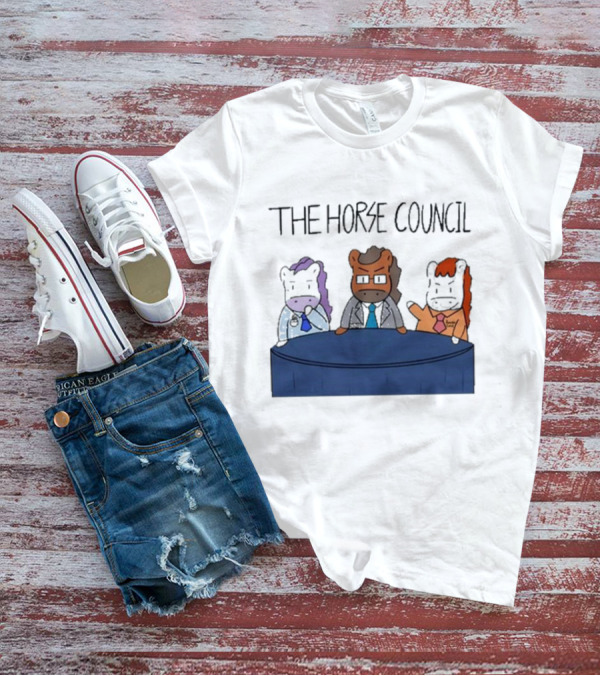 The Horse Council Meeting With Jimothy And Friends T-Shirt