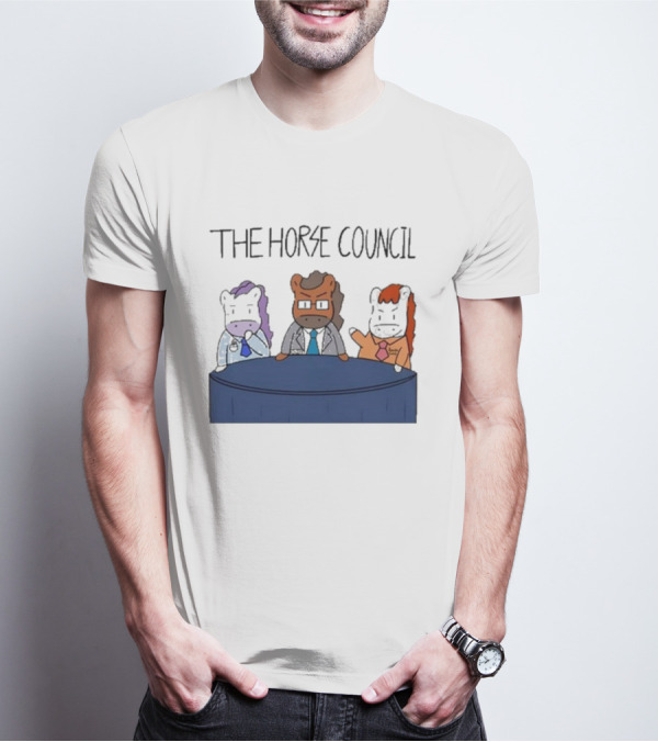 The Horse Council Meeting With Jimothy And Friends T-Shirt