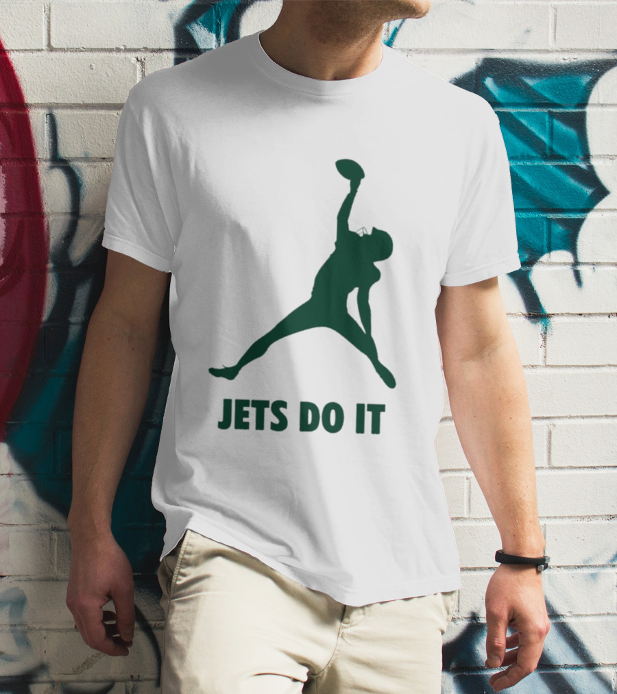 Garrett Wilson Jets Do It Air Catch T-Shirt