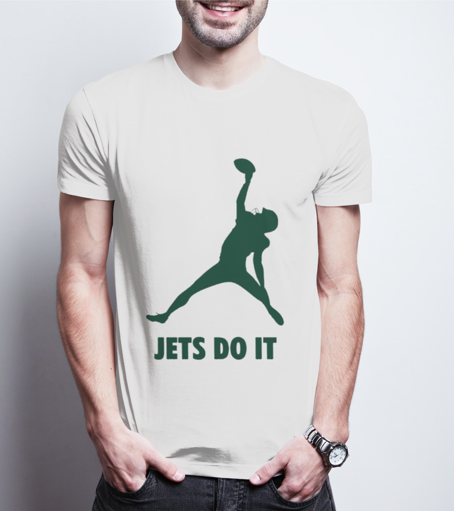Garrett Wilson Jets Do It Air Catch T-Shirt