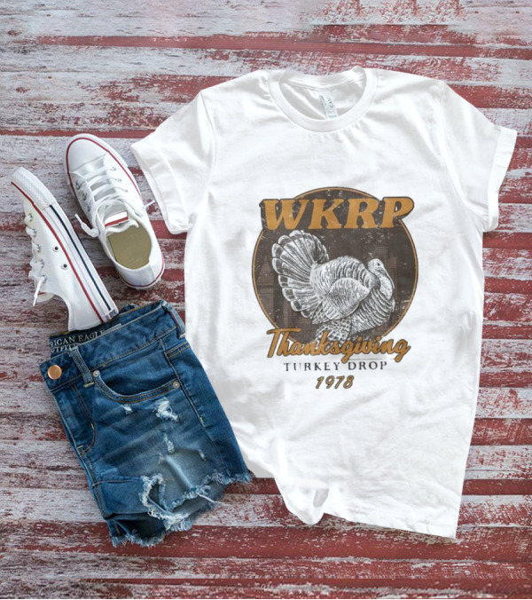 WKRP Thanksgiving Turkey Drop 1978 T-Shirt