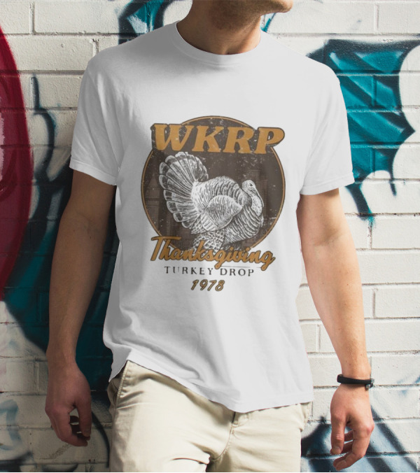 WKRP Thanksgiving Turkey Drop 1978 T-Shirt