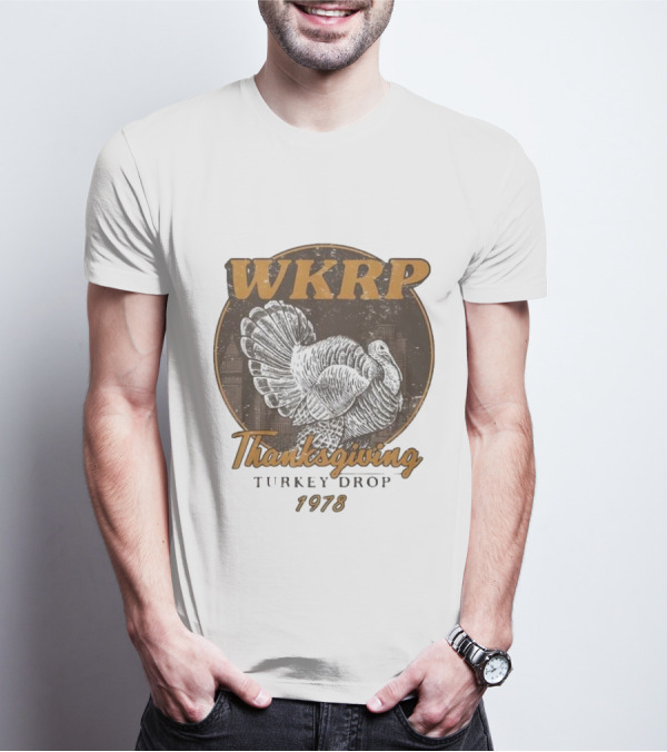 WKRP Thanksgiving Turkey Drop 1978 T-Shirt