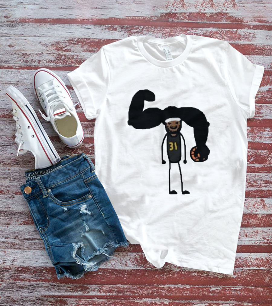 Paint The Fro Basketball Player Number 31 Basketball T-Shirt