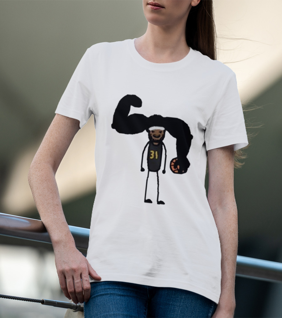 Paint The Fro Basketball Player Number 31 Basketball T-Shirt