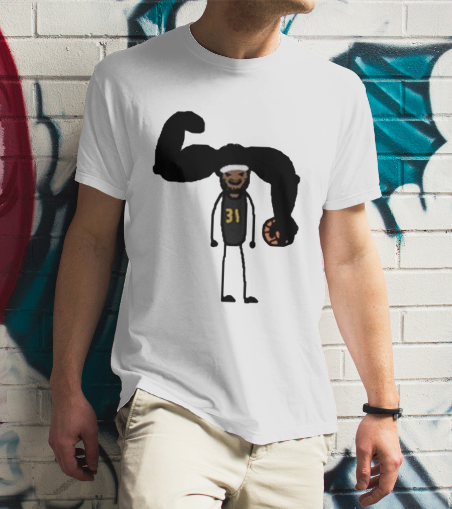 Paint The Fro Basketball Player Number 31 Basketball T-Shirt