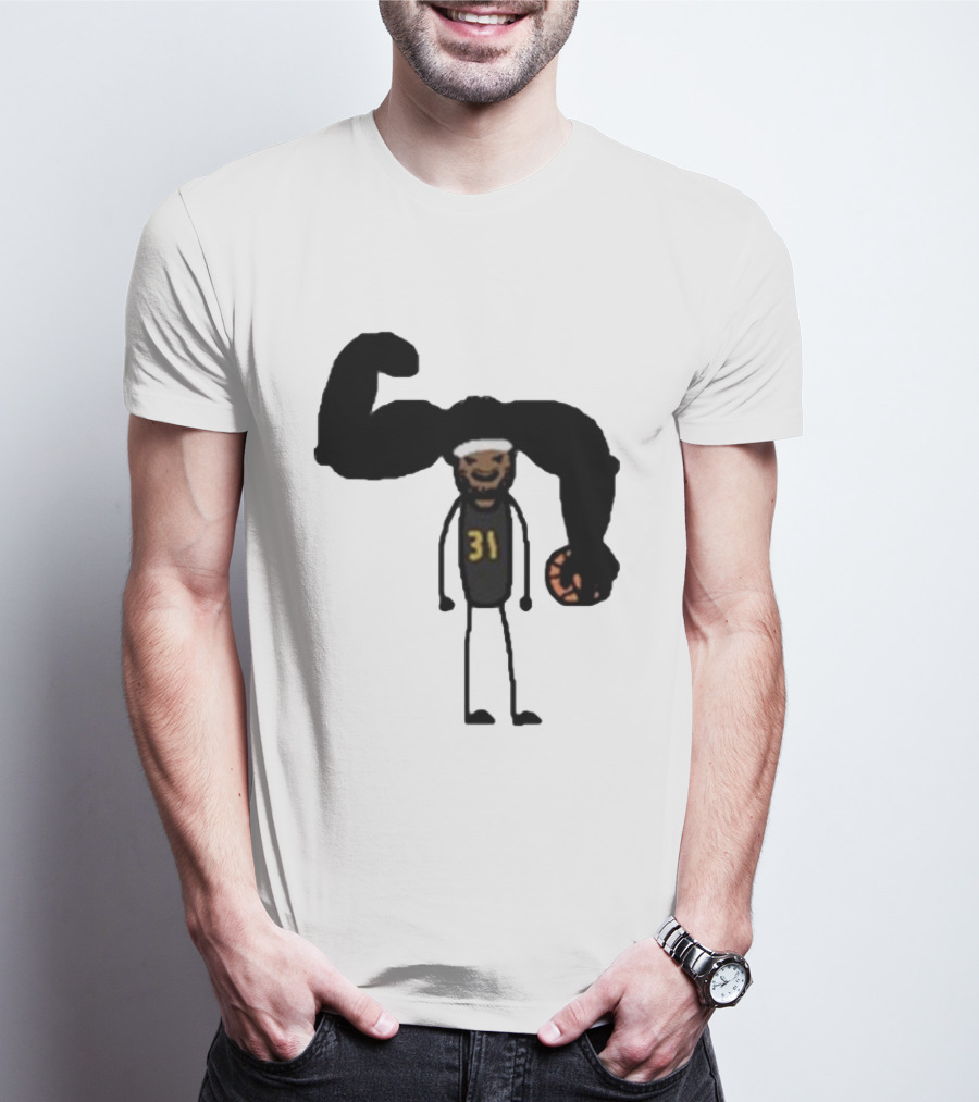 Paint The Fro Basketball Player Number 31 Basketball T-Shirt