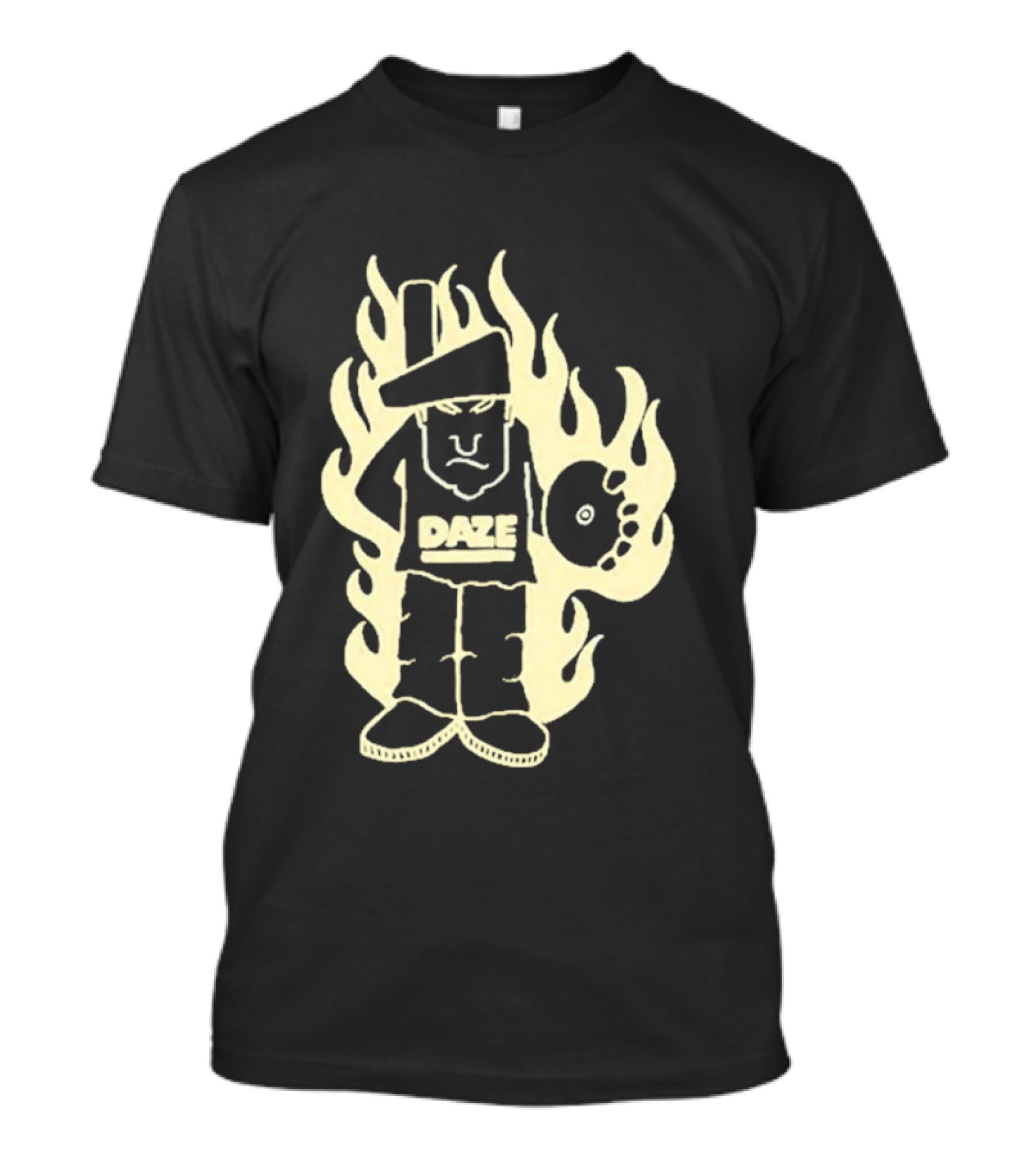 Daze Flame Vinyl Haywire For Better Or For Worse T-Shirt