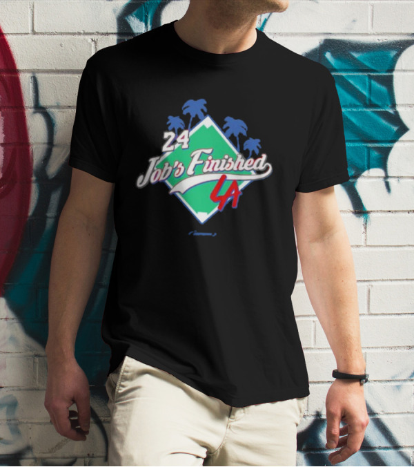 24 Job's Finished LA Palms Green Diamond T-Shirt