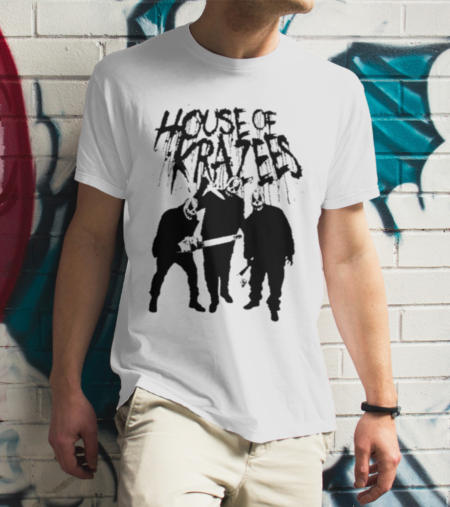 House Of Krazees MNE Stare Horror Mask Trio T-Shirt
