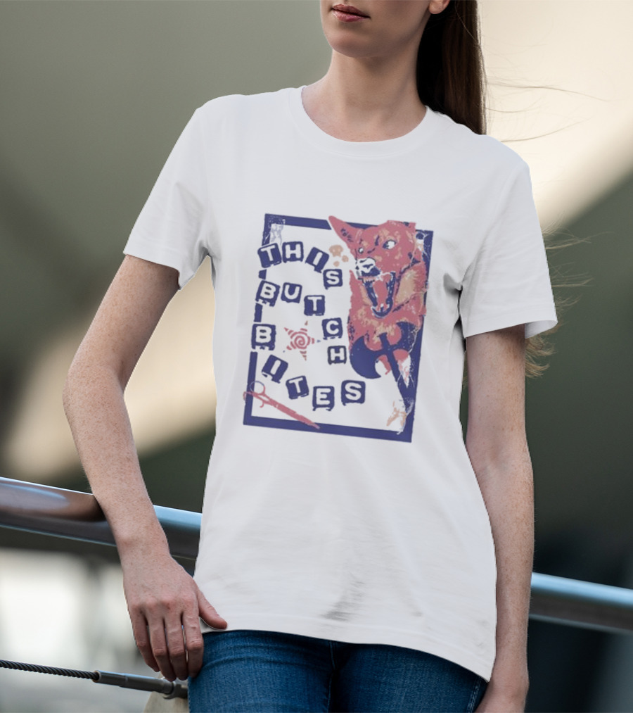 This Butch Bites Wolf Scissors T-Shirt