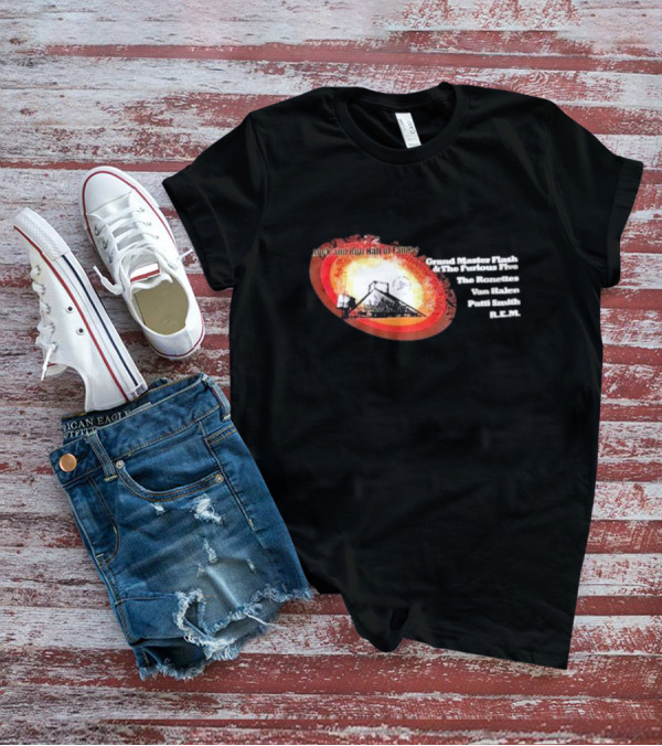Rock And Roll Hall Of Fame Grand Master Flash The Furious Five The Ronettes Van Halen Patti Smith R.E.M T-Shirt