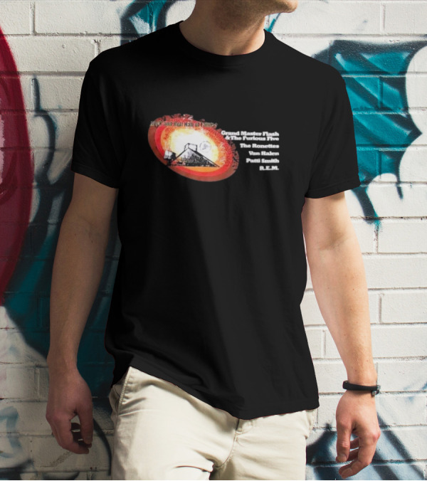 Rock And Roll Hall Of Fame Grand Master Flash The Furious Five The Ronettes Van Halen Patti Smith R.E.M T-Shirt