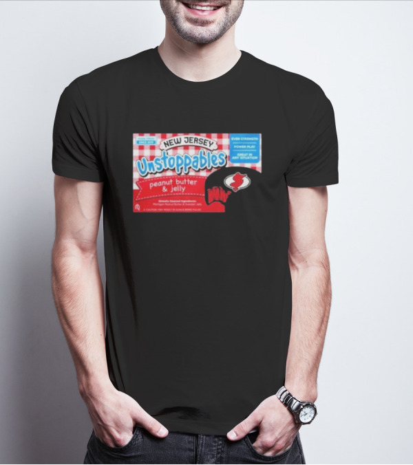 New Jersey Unstoppables Peanut Butter And Jelly Ever Strength Power Play T-Shirt