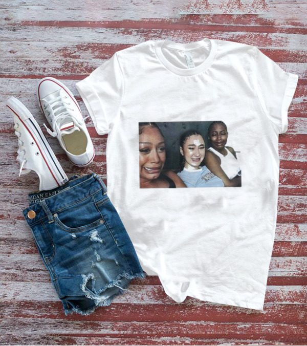 I’m Just A Girl Flo Funny Crying Friends Meme T-Shirt
