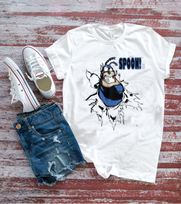 The Tick Cartoon Hero SPOON T-Shirt